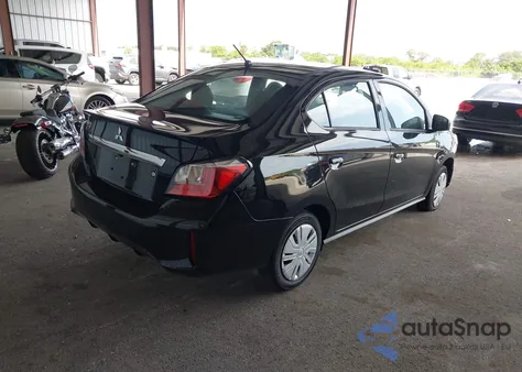 2024 Mitsubishi Mirage Black Edition/Es/Le z USA, uszkodzony, nr VIN ML32FUFJ9RHF17655